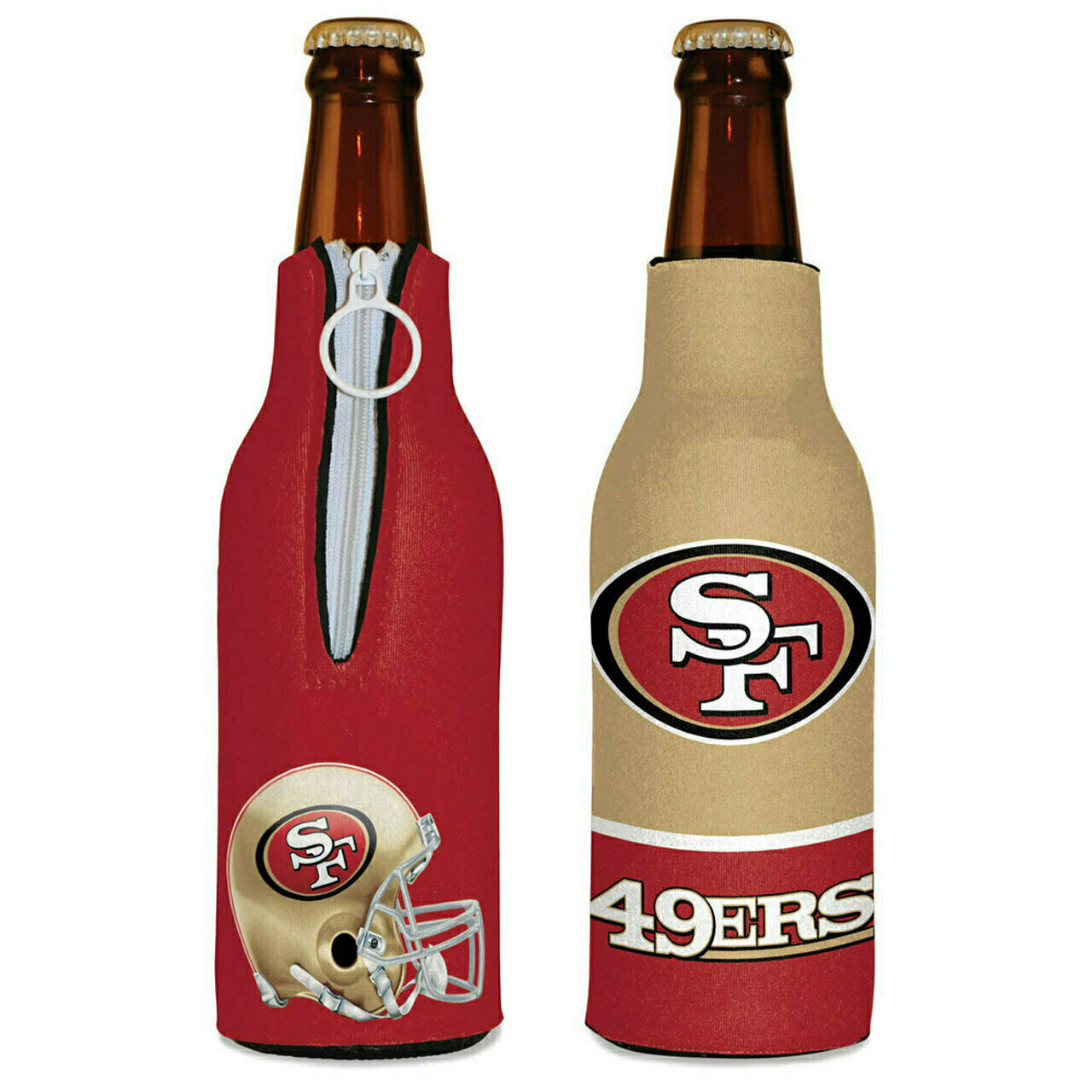 San Francisco 49ers 12 Ounce Bottle Cooler