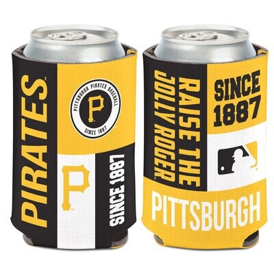 Pittsburgh Pirates Established 12 Ounce Can Cooler Koozie