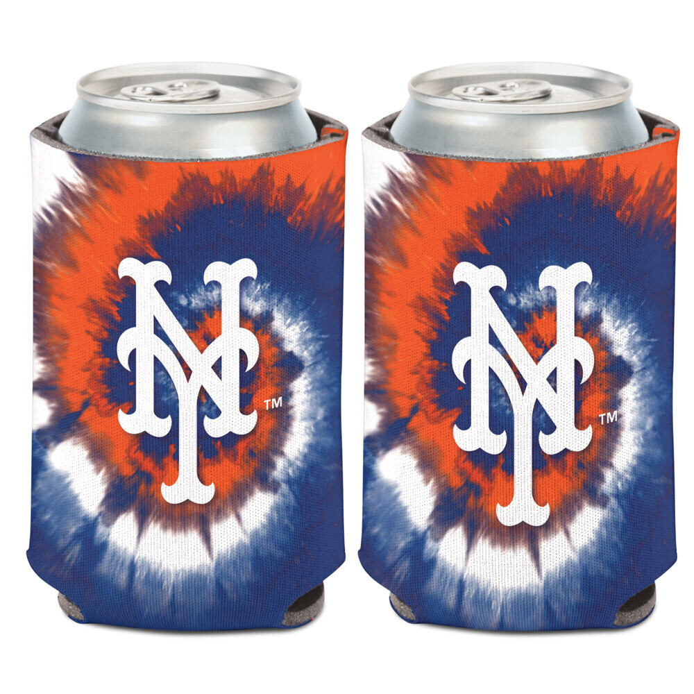 New York Mets Tie Dye 12 Ounce Can Cooler Koozie