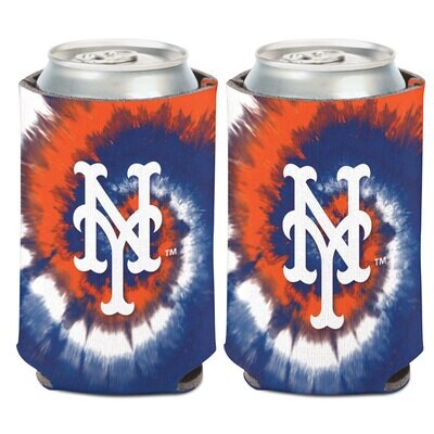 New York Mets Tie Dye 12 Ounce Can Cooler Koozie