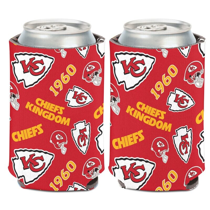 Kansas City Chiefs 12 Ounce Can Cooler Koozie