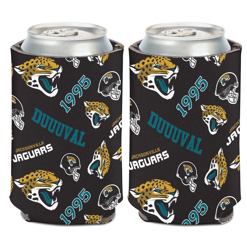 Jacksonville Jaguars Duuuval 12 Ounce Can Cooler Koozie