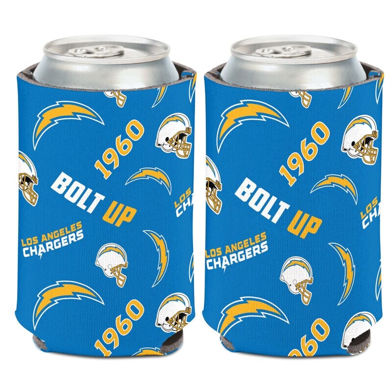 Los Angeles Chargers Bolt Up 12 Ounce Can Cooler Koozie