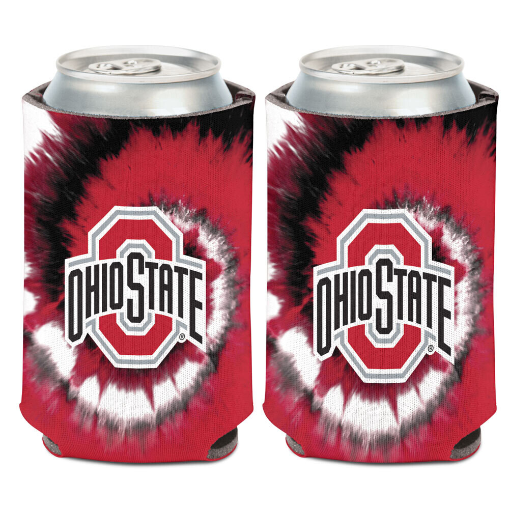 Ohio State Buckeyes Tie Dye 12 Ounce Can Cooler Koozie
