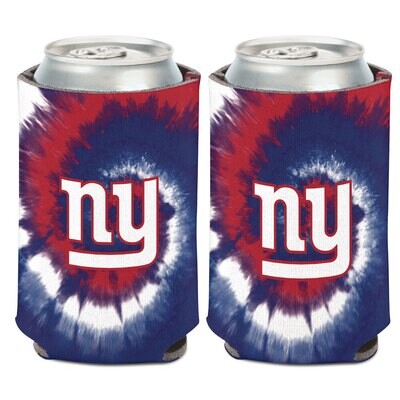 New York Giants Tie Dye 12 Ounce Can Cooler Koozie New York Giants Tie Dye 12 Ounce Can Cooler Koozie