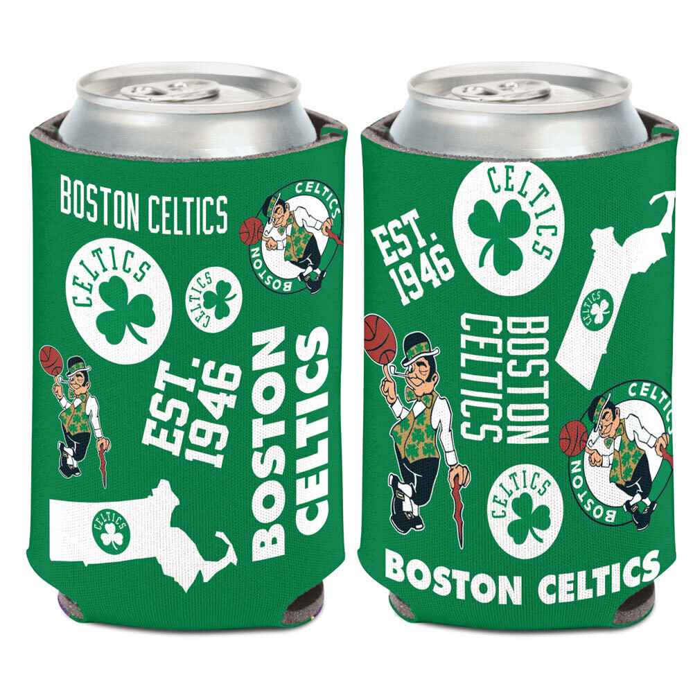 Boston Celtics Established 12 Ounce Can Cooler Koozie