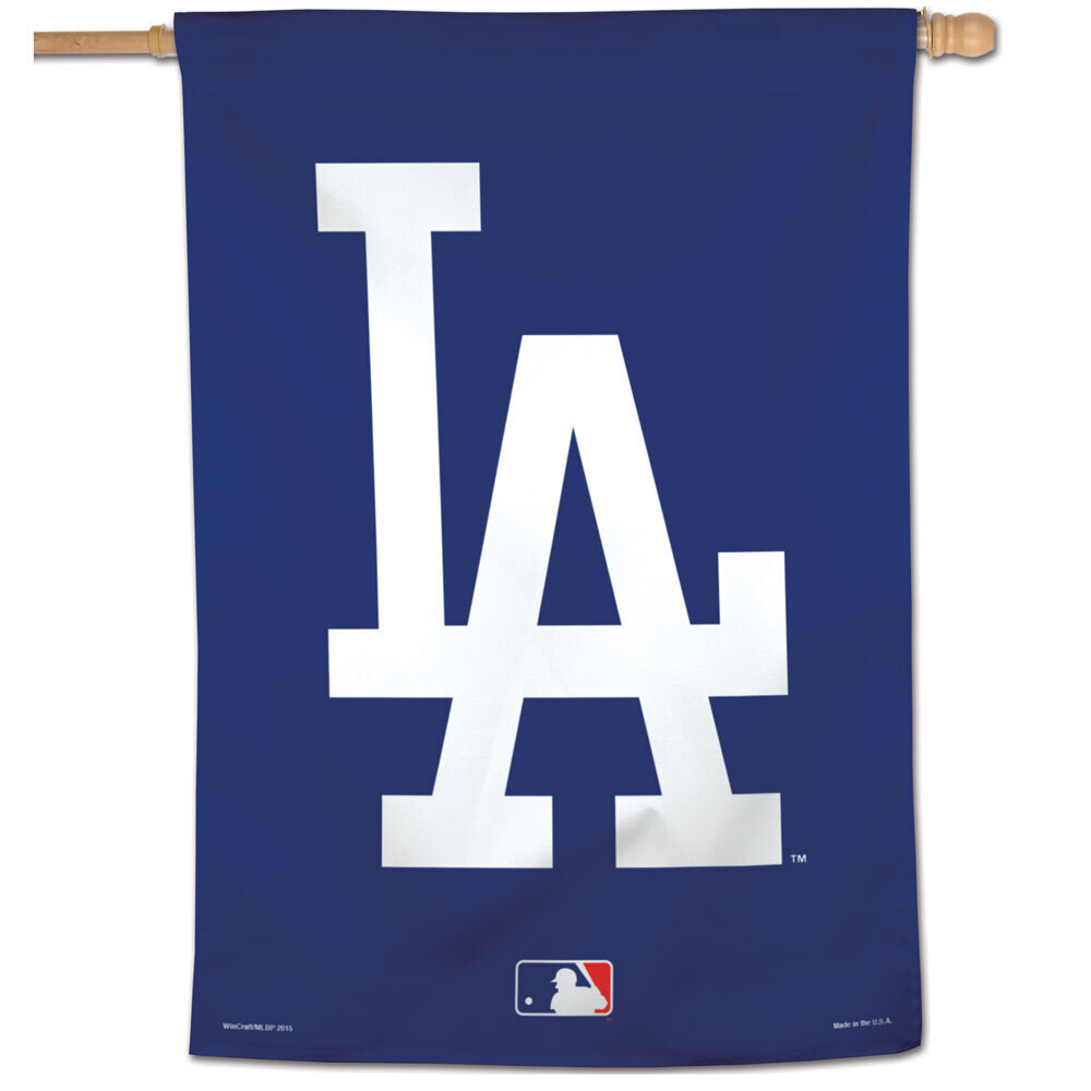 Los Angeles Dodgers Logo 28" x 40" Vertical Flag