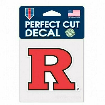 Rutgers Scarlet Knights 4" x 4" Perfect Cut Color Decal