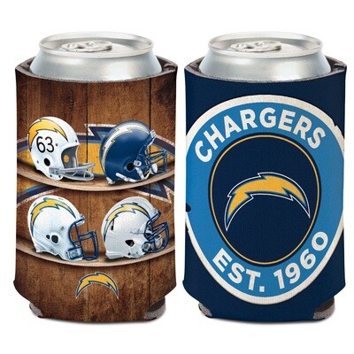 Los Angeles Chargers Evolution 12 Ounce Can Cooler Koozie