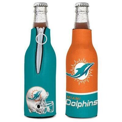 Miami Dolphins 12 Ounce Bottle Cooler