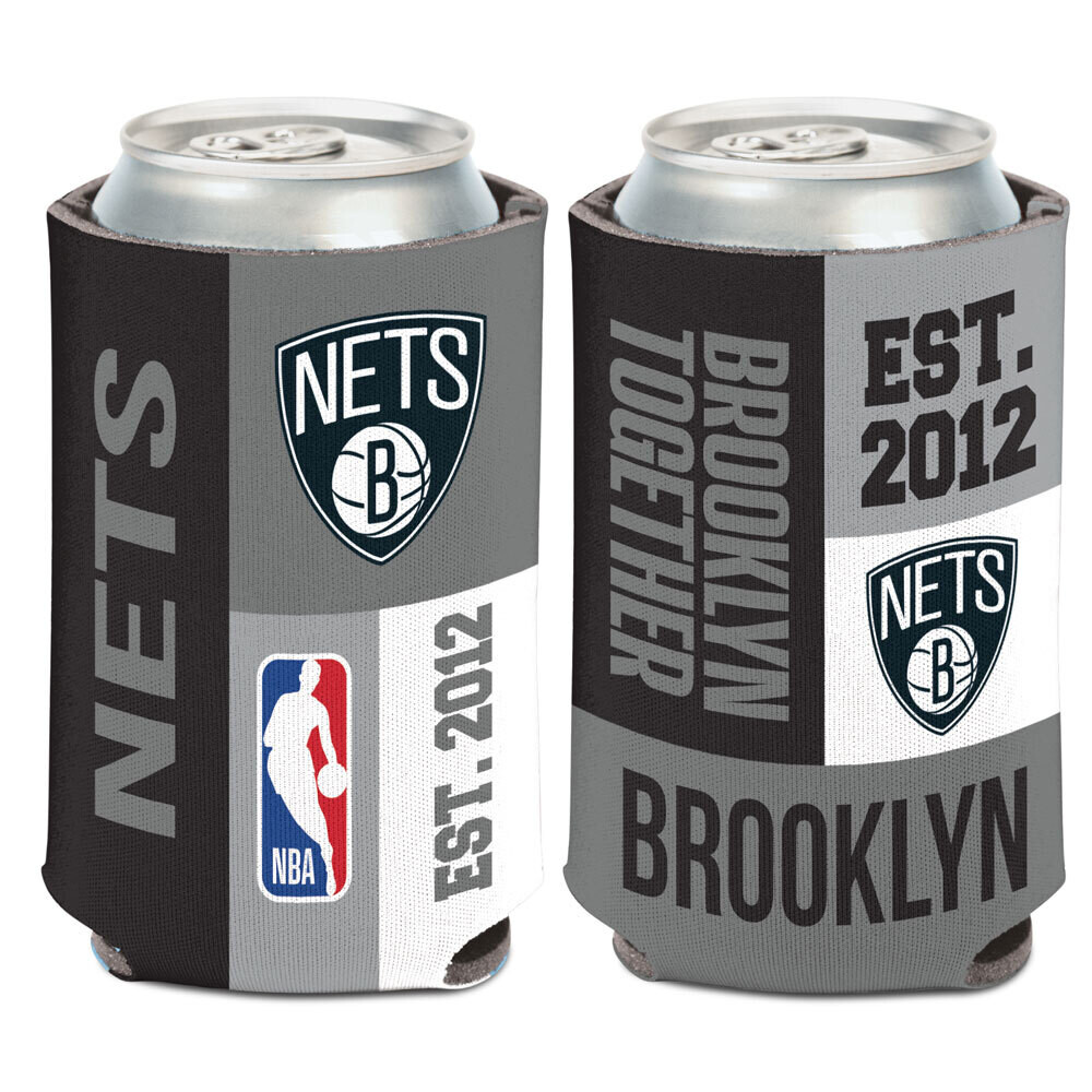 Brooklyn Nets Together 12 Ounce Can Cooler Koozie