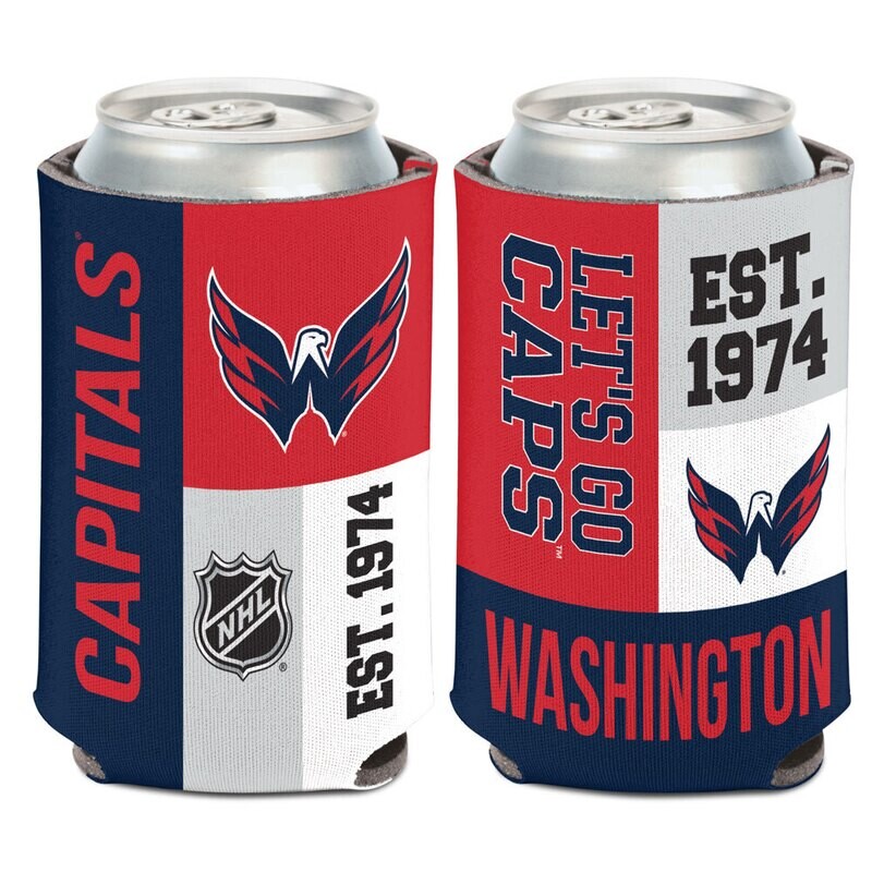 Washington Capitals Let’s Go 12 Ounce Can Cooler Koozie