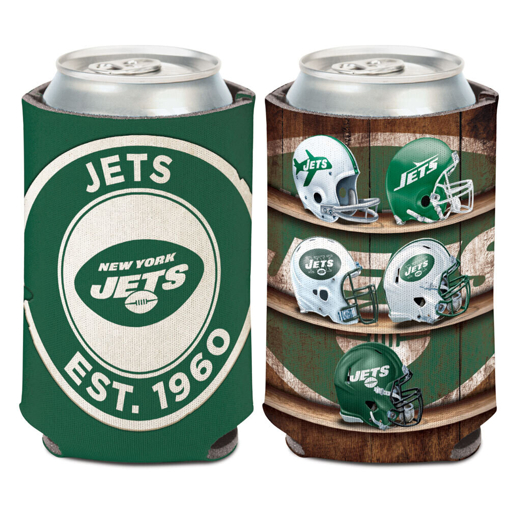 New York Jets Evolution 12 Ounce Can Cooler Koozie