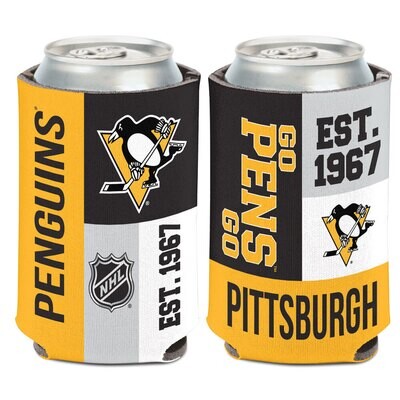 Pittsburgh Penguins Established 12 Ounce Can Cooler Koozie