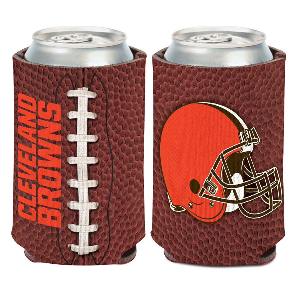 Cleveland Browns Football 12 Ounce Can Cooler Koozie