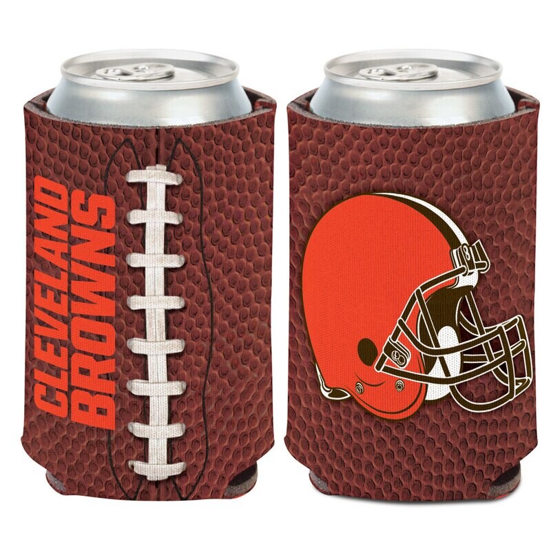 Cleveland Browns Football 12 Ounce Can Cooler Koozie