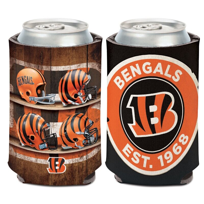Cincinnati Bengals Evolution 12 Ounce Can Cooler Koozie