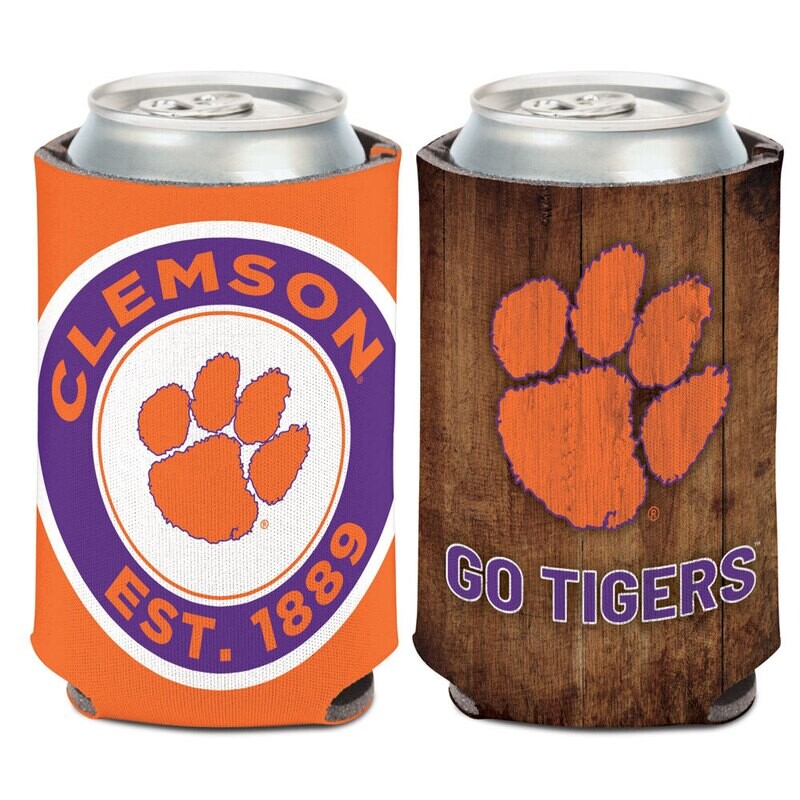 Clemson Tigers Evolution 12 Ounce Can Cooler Koozie