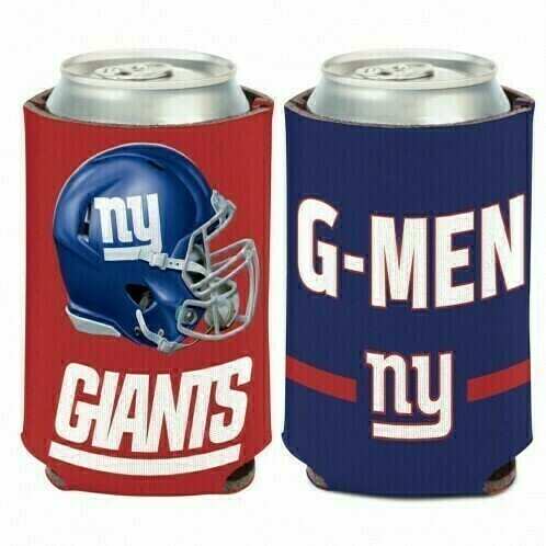 New York Giants G-Men 12 Ounce Can Cooler Koozie