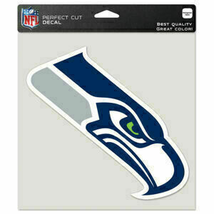 Seattle Seahawks 8" x 8" Perfect Cut Color Decal