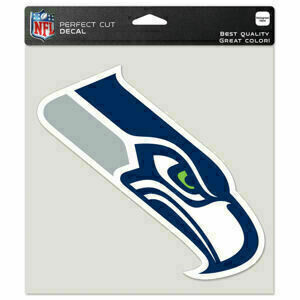 Seattle Seahawks 8" x 8" Perfect Cut Color Decal