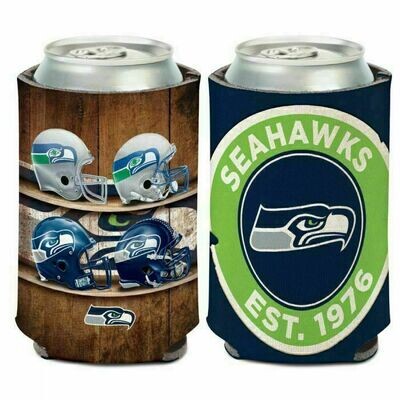Seattle Seahawks Evolution 12 Ounce Can Cooler Koozie