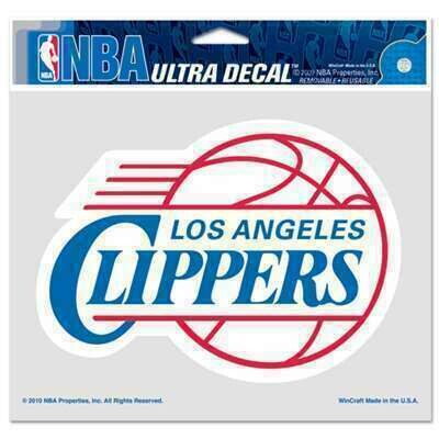 Los Angeles Clippers 4.5" x 5.75" Ultra Decal