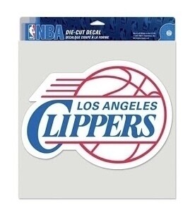 Los Angeles Clippers 8" x 8" Perfect Cut Color Decal