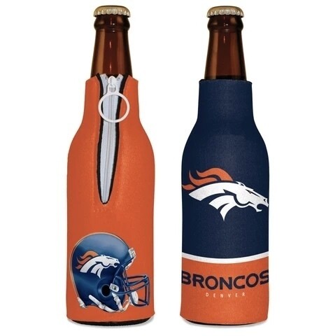 Denver Broncos 12 Ounce Bottle Cooler
