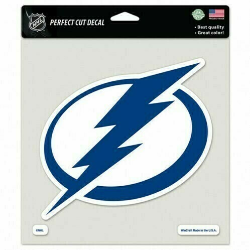Tampa Bay Lightning 8" x 8" Perfect Cut Color Decal