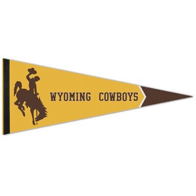 Wyoming Cowboys 12" x 30" Premium Pennant