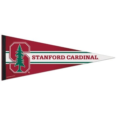 Stanford Cardinal 12" x 30" Premium Pennant