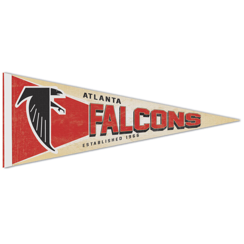 Atlanta Falcons Vintage 12" x 30" Premium Pennant