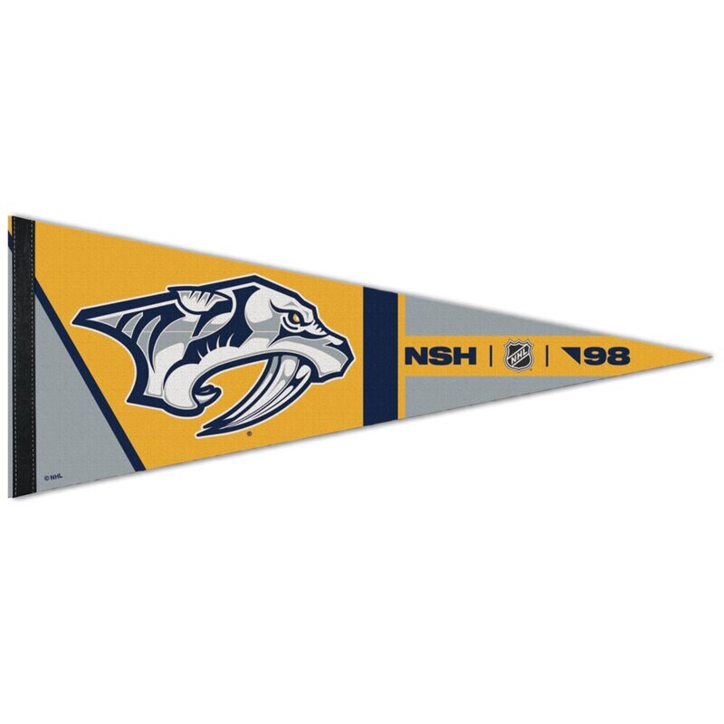 Nashville Predators 12" x 30" Premium Pennant