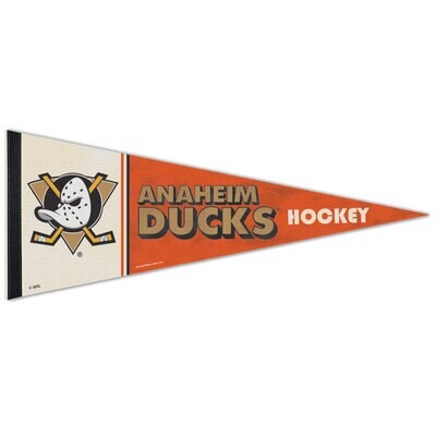 Anaheim Ducks 12" x 30" Premium Pennant