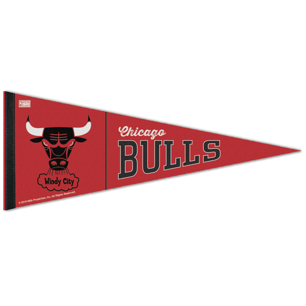 Chicago Bulls Windy City 12" x 30" Premium Pennant