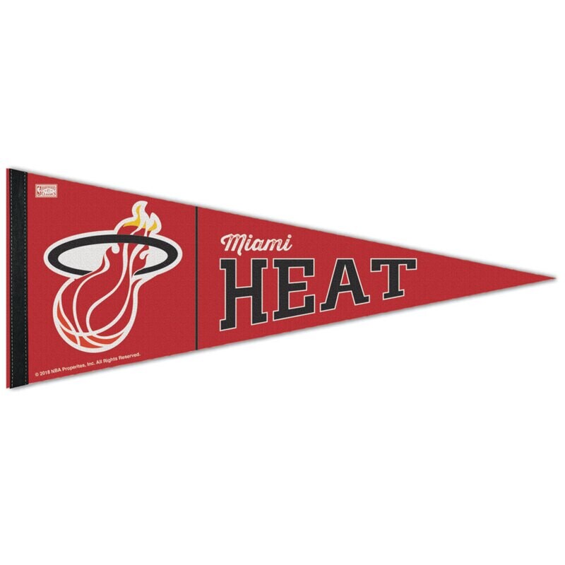 Miami Heat 12 Miami Heat 12" x 30" Premium Pennant
