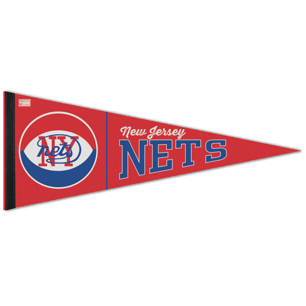 New Jersey Nets 12" x 30" Premium Pennant