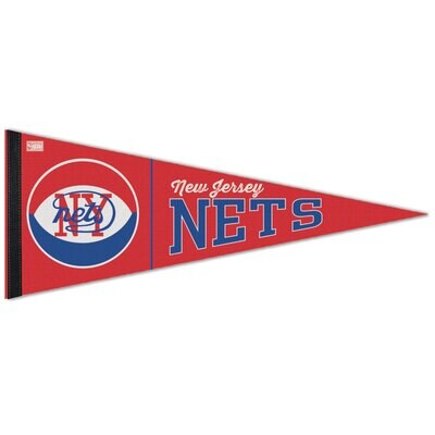 New Jersey Nets 12" x 30" Premium Pennant