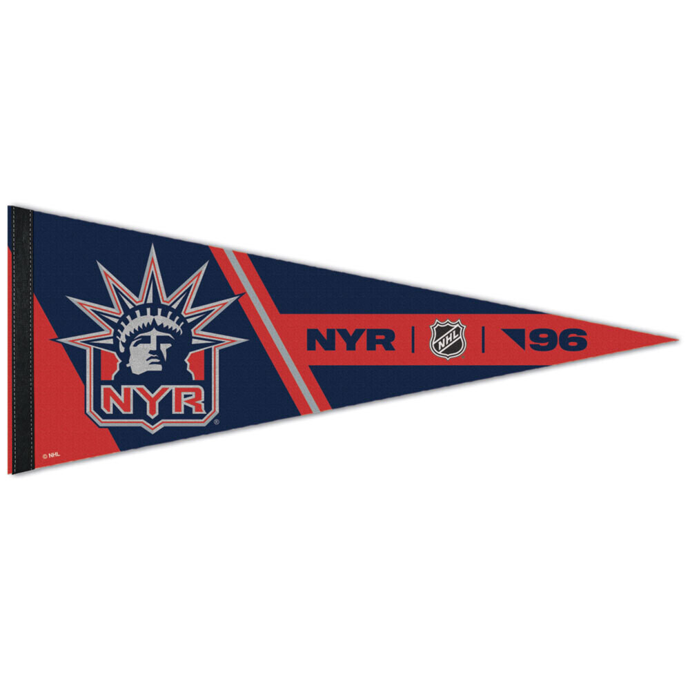 New York Rangers Statue 12" x 30" Premium Pennant