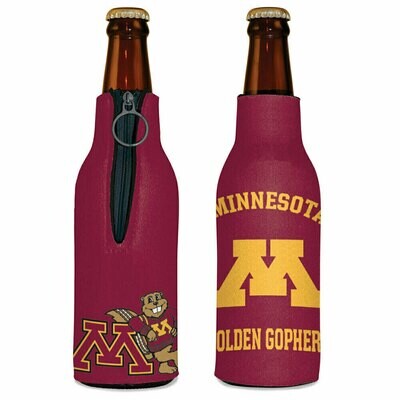Minnesota Golden Gophers 12 Ounce Bottle Cooler