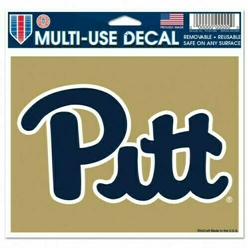 Pitt Panthers Retro 4.5" x 5.75" Multi-Use Decal