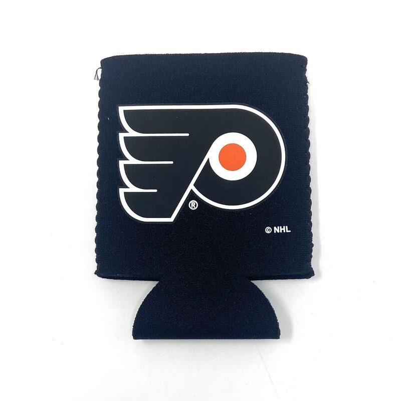 Philadelphia Flyers Black 12 Ounce Can Cooler Koozie