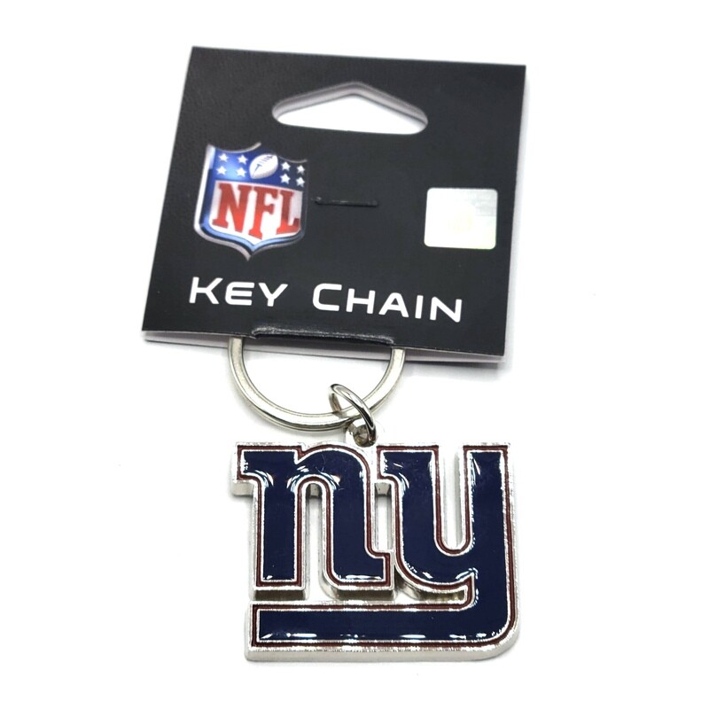 New York Giants Metal Logo Key Ring