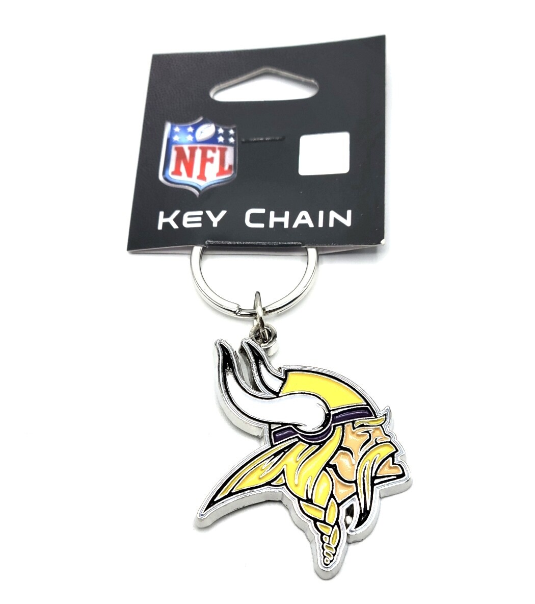 Minnesota Vikings Metal Logo Key Ring