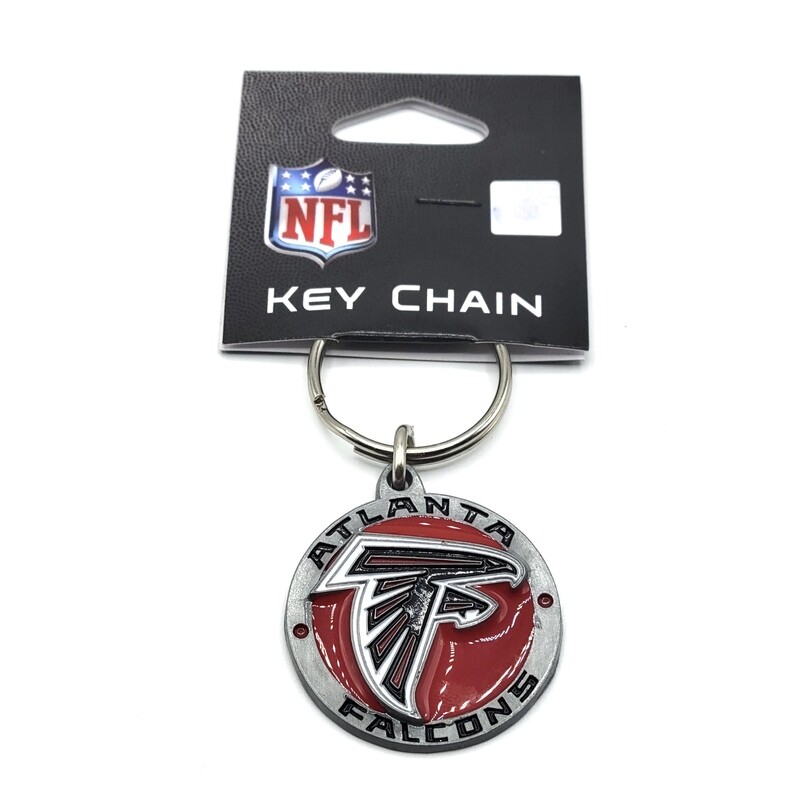 Atlanta Falcons Logo Metal Key Chain