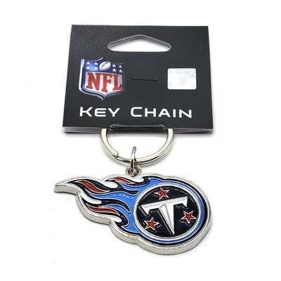 Tennessee Titans Metal Logo Key Ring Tennessee Titans Metal Logo Key Ring