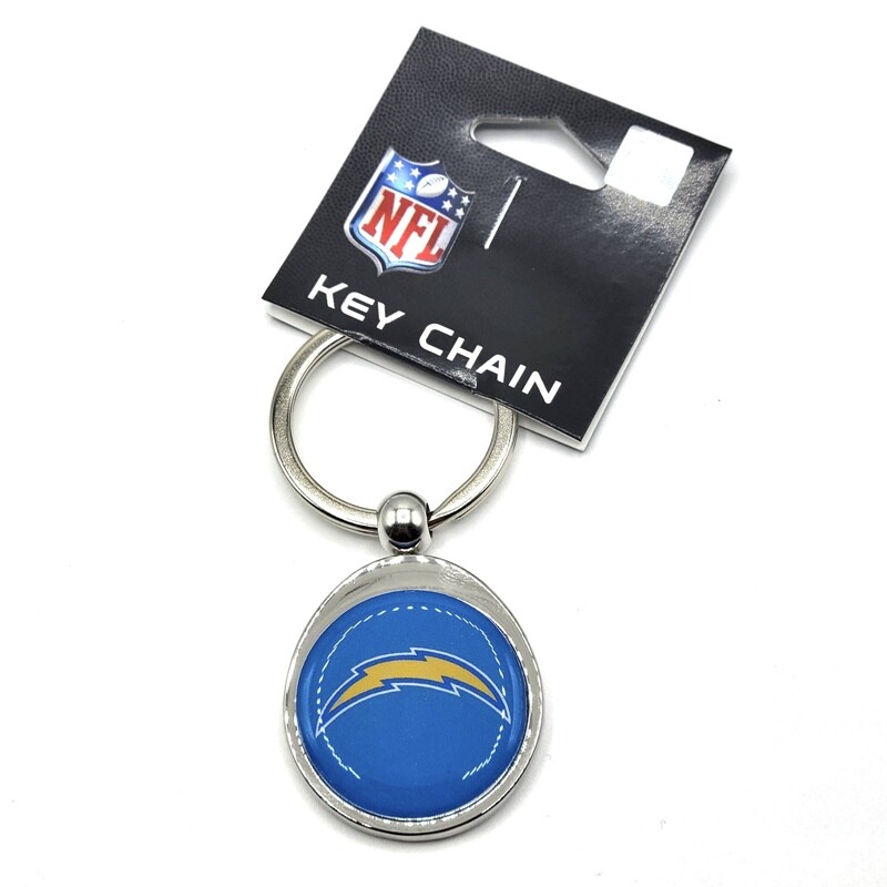 Los Angeles Chargers Logo Metal Key Chain