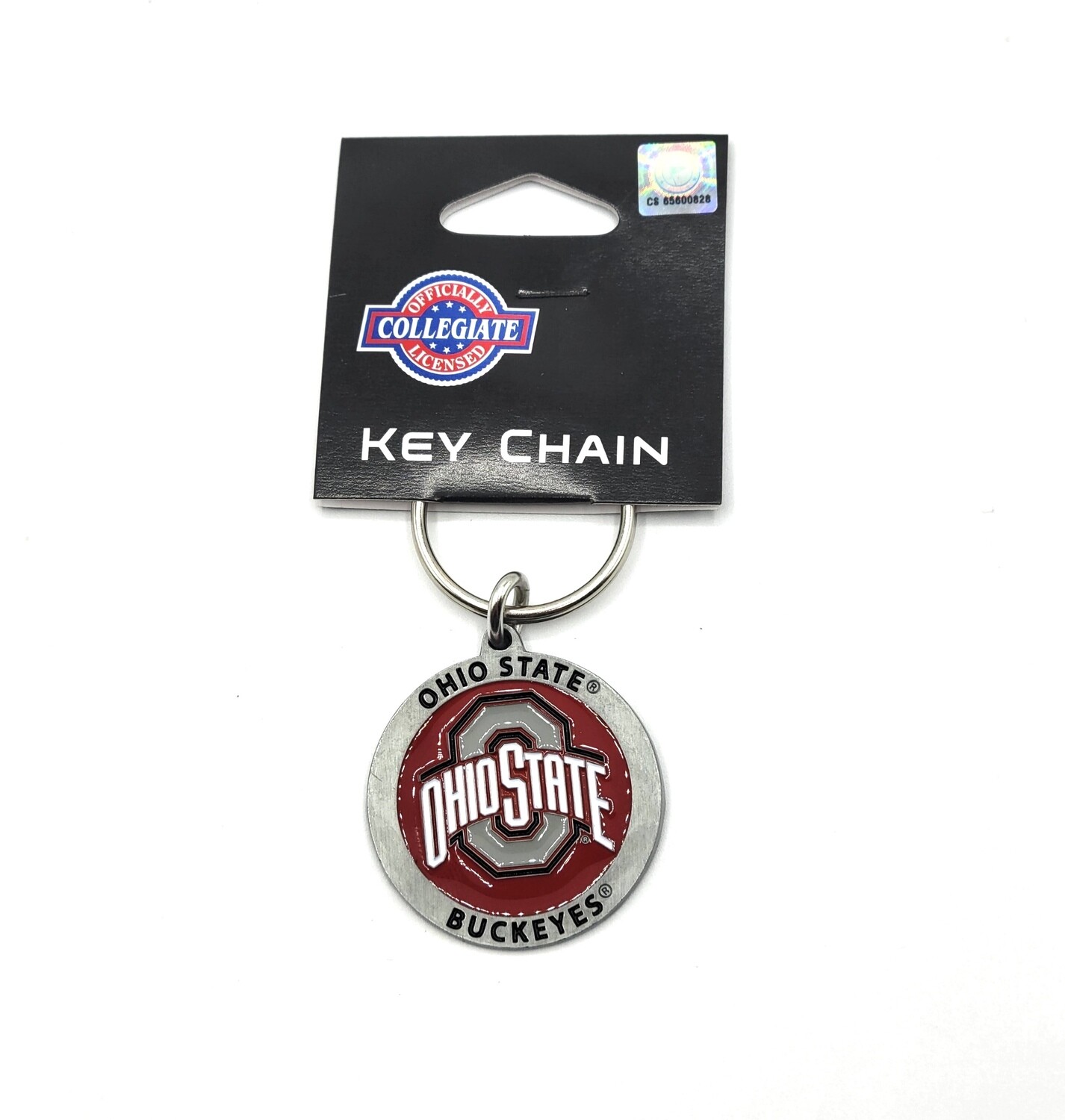 Ohio State Buckeyes Logo Metal Key Chain