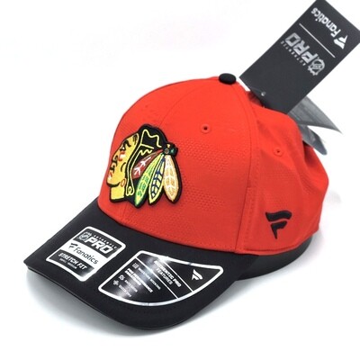 Chicago Blackhawks Men's Fanatics Locker Room Stretch Flex Fit Hat